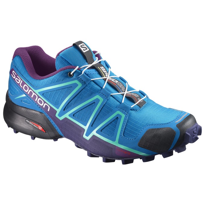 Salomon Trail Løbesko Dame Blå - SPEEDCROSS 4 W (GXHBC-1865)